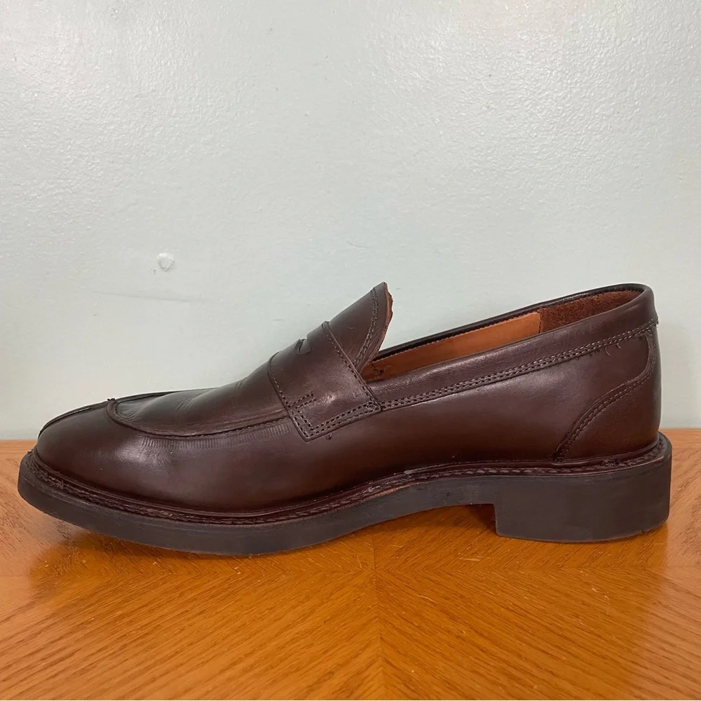 Allen Edmonds Denali Penny Loafers Men Size 9 Chocolate Brown 5780